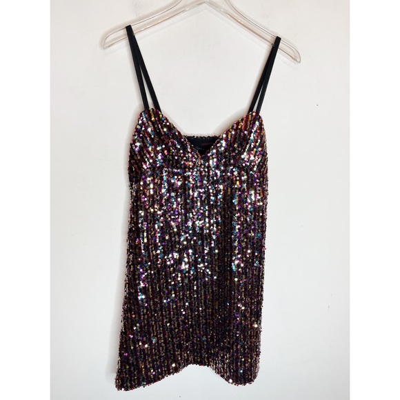 Zara Dresses Zara Confetti Sequin Dress Size Xs Poshmark